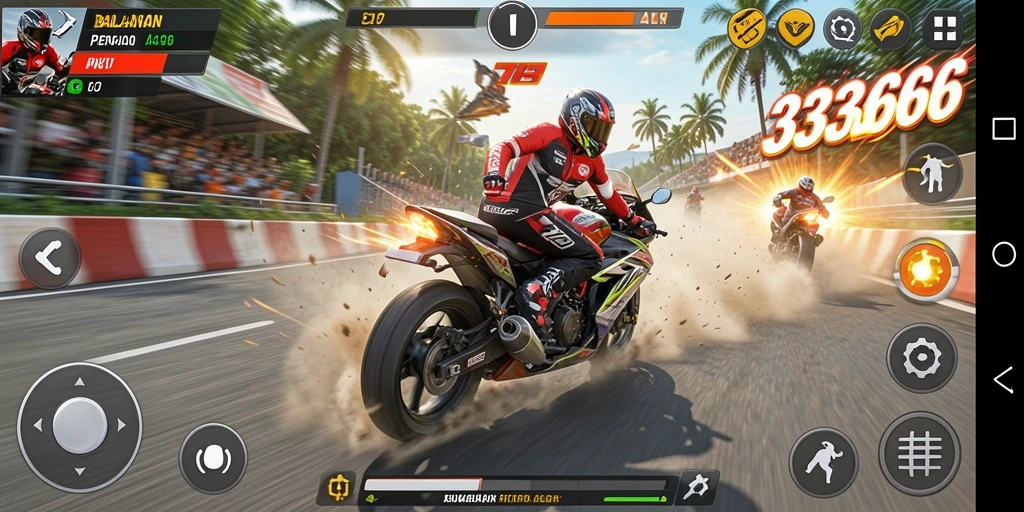 Gameplay seru dengan grafis menawan dari 333666.