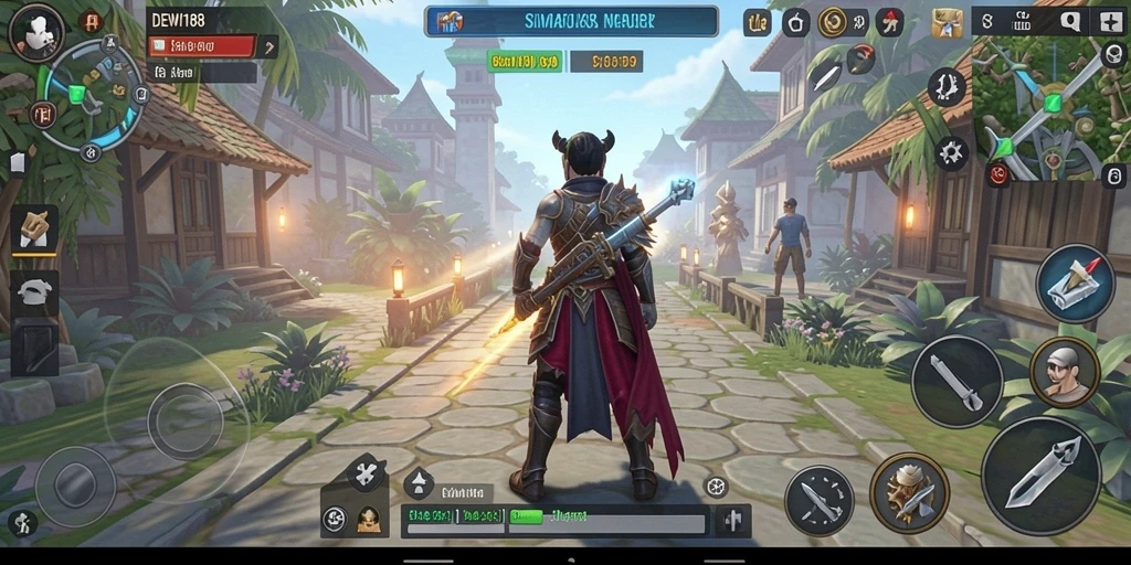 Screenshot DEWI188 menampilkan gameplay yang interaktif dan menarik.