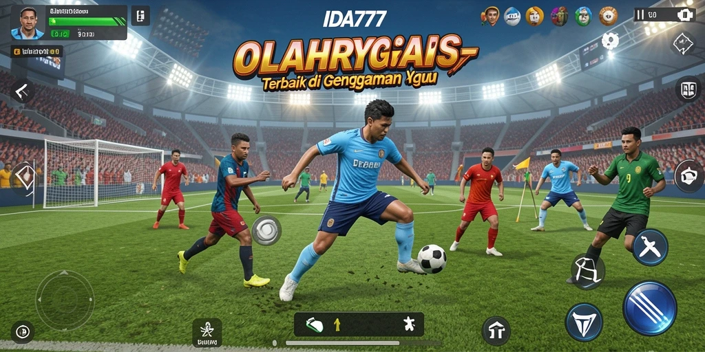 Tampilan gameplay menarik dari game olahraga IDA777.