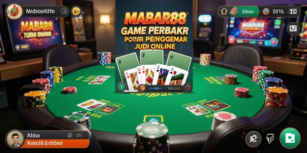 Tampilan gameplay MABAR88 yang seru dan interaktif.