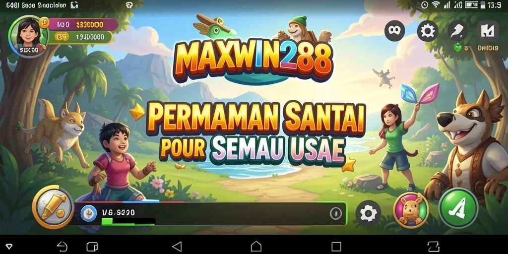 Tampilan gameplay menarik dari MAXWIN288 dengan banyak tantangan.