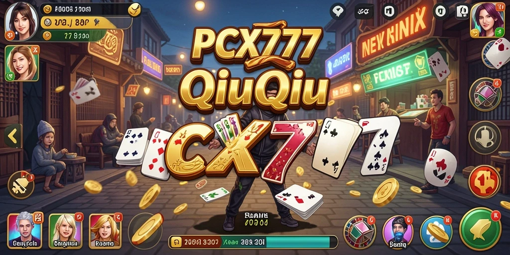Tampilan gameplay QiuQiu yang penuh aksi dan strategi.