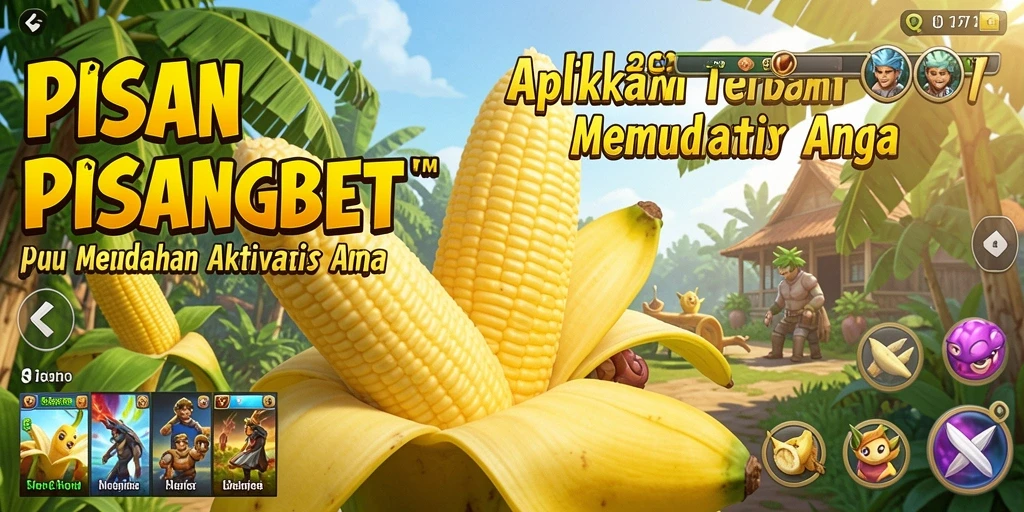 Tampilan antarmuka PISANGBET yang sederhana dan fungsional.