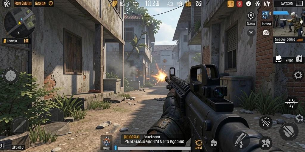 Gameplay menegangkan dalam <strong>RR33</strong>, dengan aksi FPS yang memikat.