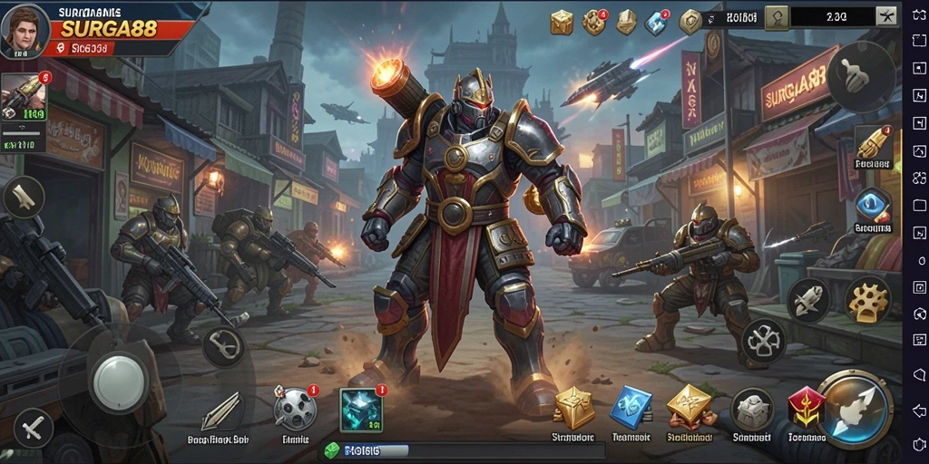 Gameplay SURGA88 menunjukkan strategi cerdas dan aksi dinamis.